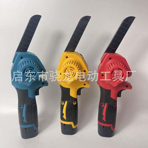 16.8V4寸6寸迷你锯18V锂电锯手提电链锯无线伐木单手锯砍树修枝锯