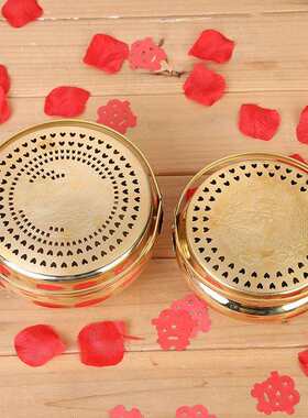节庆婚庆用品 婚庆用品纯铜火铳旺盆 婚礼嫁妆结婚用品