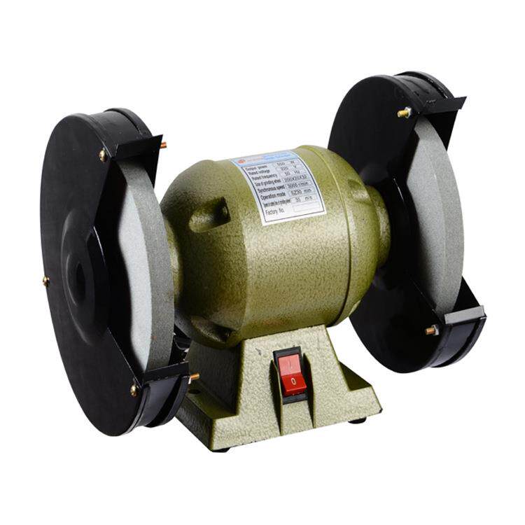 6寸8寸电动砂轮机磨刀机钻头家用打磨机小型台式磨砂机