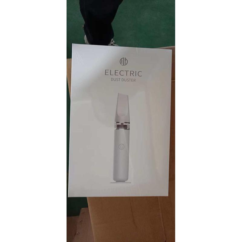 新款除尘掸全自动家用清洁刷 电动鸡毛掸子360度旋转吸尘除尘器