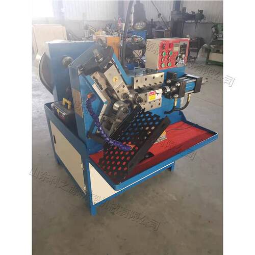 圆管外圆网纹小型压花机自动液压螺纹压槽机花纹气动滚牙机