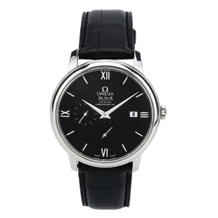 正品 欧米茄碟飞系列自动机械手表男士 424.13.40.21.01.001 9.8新