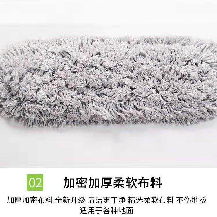特厚替换布60cm90cm拖把大号尘推棉线拖把布头地拖排拖配件