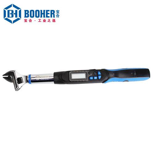 Booher宝合扭力工具数显扭力活动扳手6.8-135N.mBH0118124