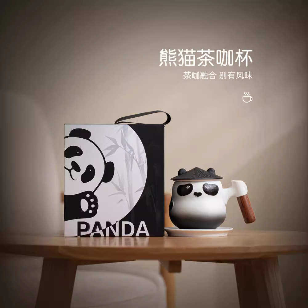 泡茶杯茶水分离可爱分离泡茶杯子办公室喝茶杯子个人陶瓷水杯送礼,餐饮具,马克杯,淘宝优惠券,粉丝福利购,淘宝优惠卷