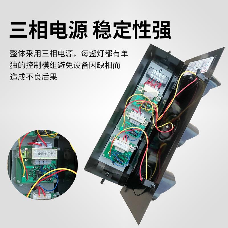 滑触线KUK三相电源指示灯HXC_50车/3起信重天滑线220V380三色号V
