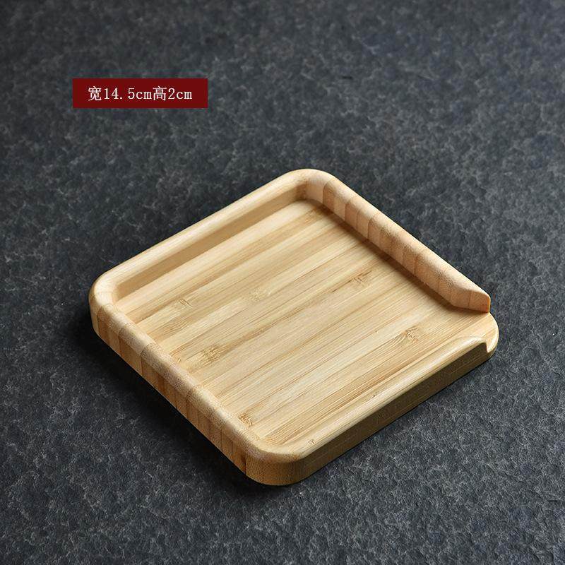 普洱茶胡桃圆形茶盘茶盘整套茶具