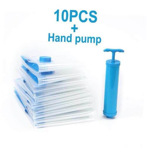 10PCS vacuum bag gift Electric pump vacuum storage bags