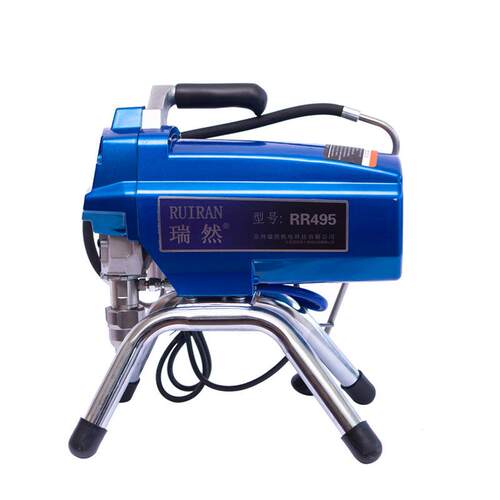 495柱塞机 电动柱塞高压无气喷涂机喷乳胶漆涂料油漆喷涂机