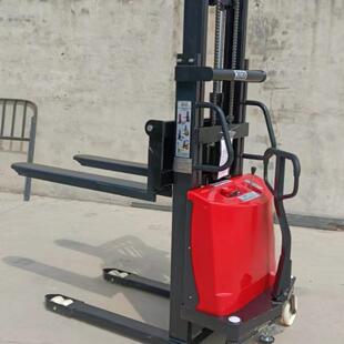 半电动动堆高车电升降叉车高707半垛自动升高车推车液压堆机可定