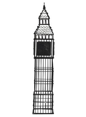 世界建筑铁塔金门桥金属工艺品摆件客厅电视柜玄关办公室装饰品