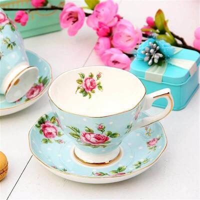 european bone porcelain coffee cup set afternoon tea set