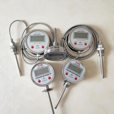 温度计带探LCD--280头温高温温数显油温水测量度计表工业用传温度