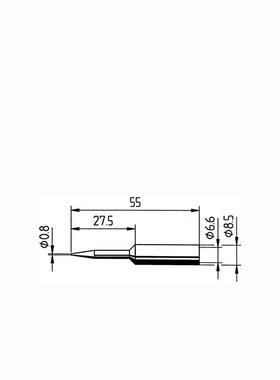 爱莎 ersa 烙铁头爱莎烙铁咀尖形0832SD PTC 70 POWER TOOL洛铁头