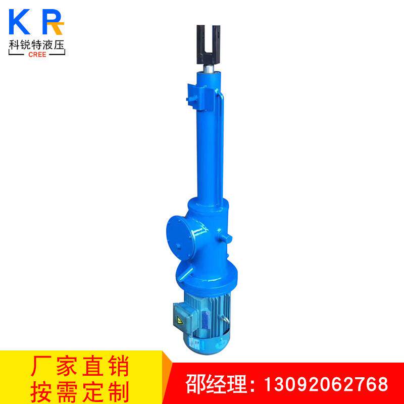 工厂直销工业级整体直式电液推杆DYTZ电动液压推杆重型伸缩升降器