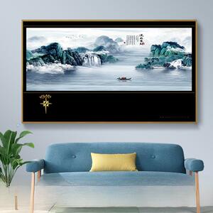 北极星万年历电子钟表客厅挂钟卫星授时现代简约数码日历夜光静音