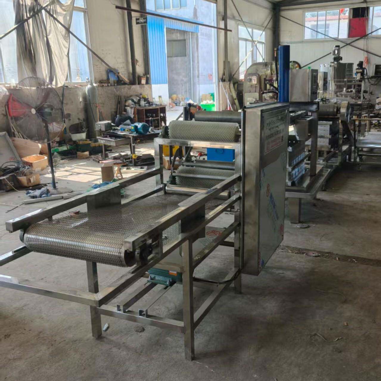 湖北豆腐皮机千张百叶机小型自动豆腐皮机