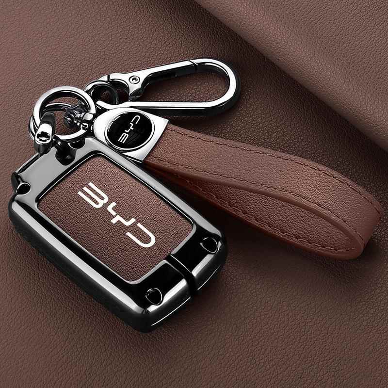 适用比亚迪F3钥匙套老款E6保护壳S7扣F0汽车M6改装L3全包G3用品S6