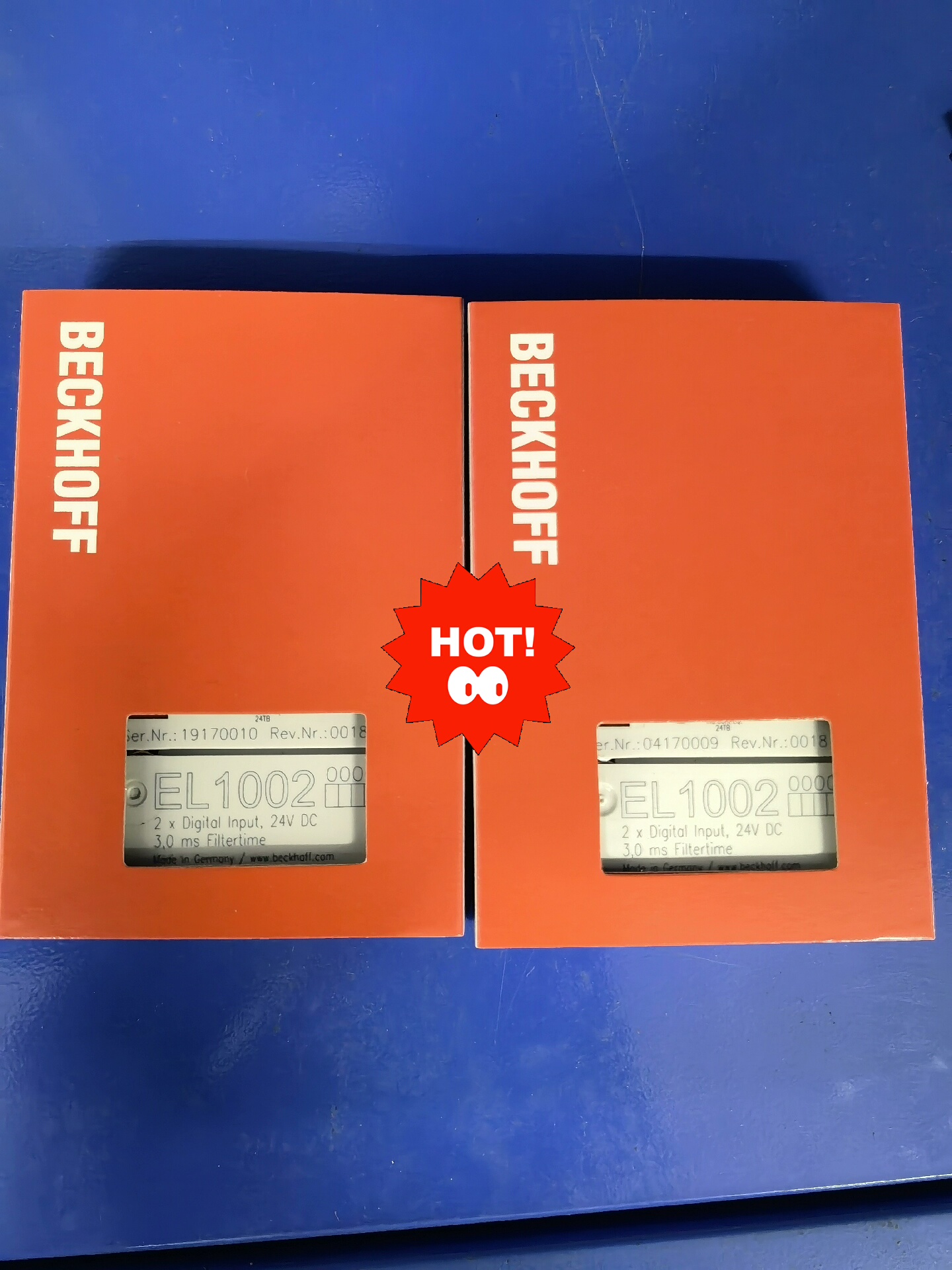 倍福EL1002 全新带包装 350单价 有两个，当天发货