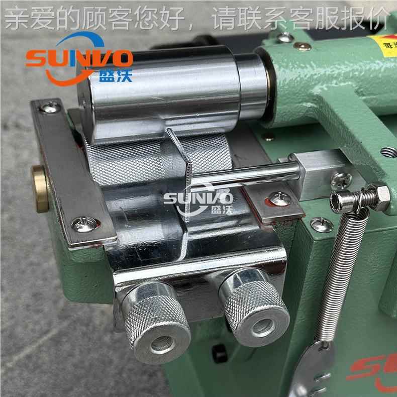 黄粉包胶PSV-060U胶强力过机皮件箱沿胶条等密封设计过胶机自动涂