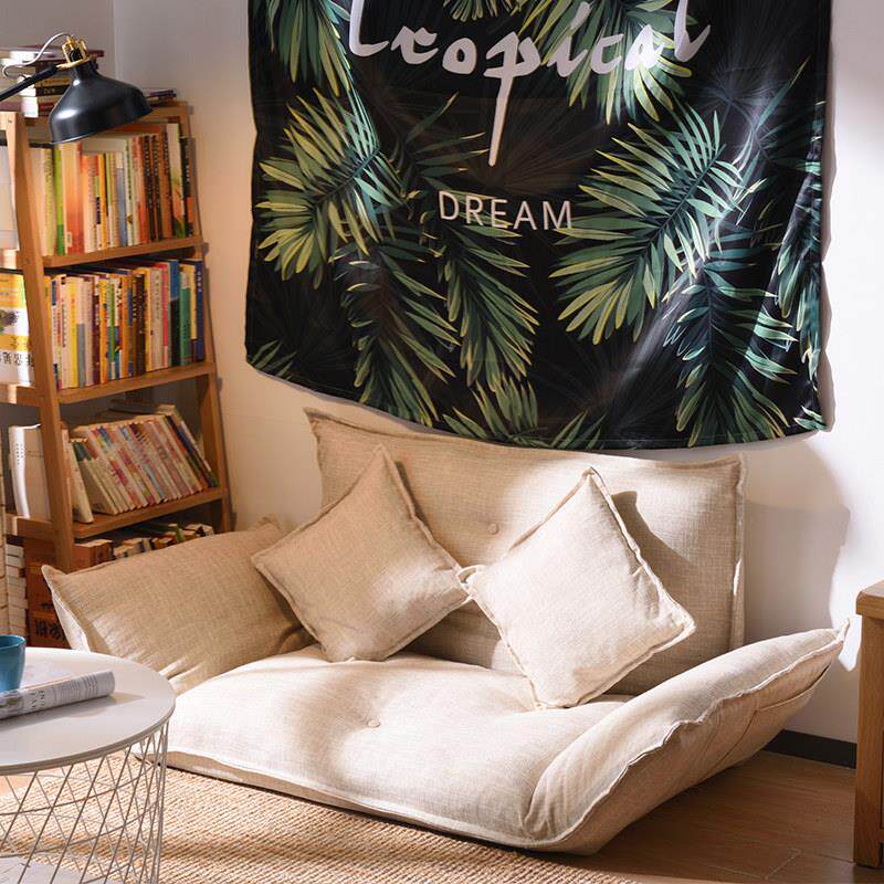 软垫沙发可自由调节折叠懒人沙发床椅小户型单双人云朵豆腐块沙发