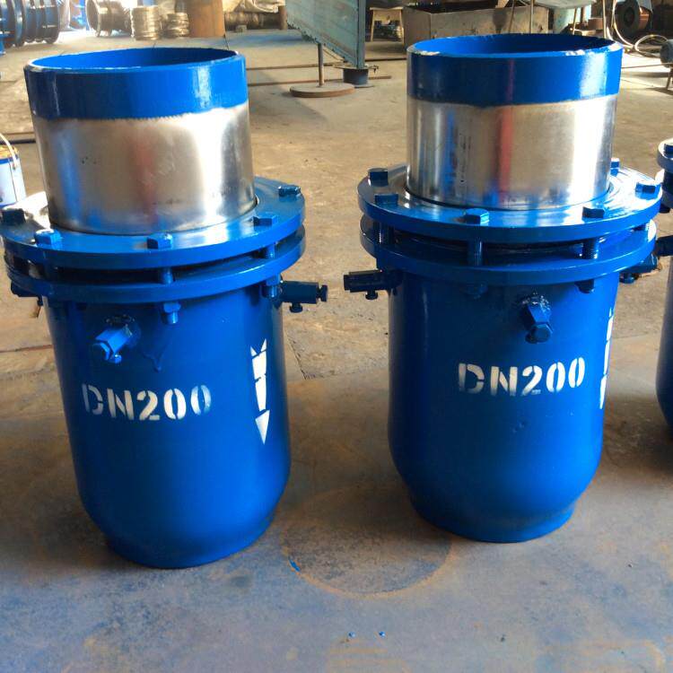 直埋式套筒补偿器 耐热水蒸汽套筒式补偿器石墨盘根密封带压堵漏