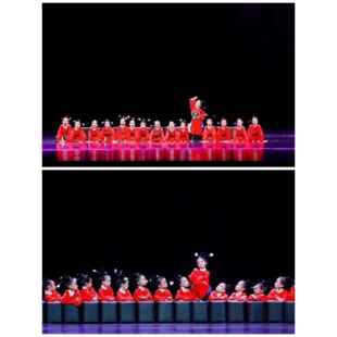 儿童京剧七针芝麻官方表演服装 儿童歌剧丑 小芝麻官方舞蹈表演服装