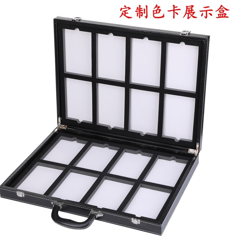 现货橱柜木门实木色卡样品盒地板色卡箱展示箱石材瓷砖样品展示盒