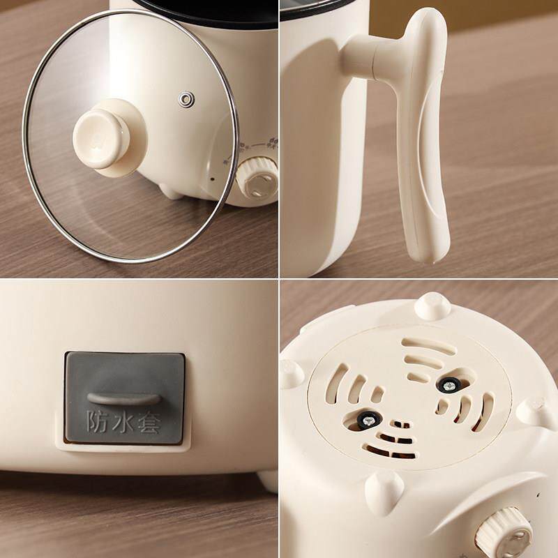 电煮锅家用学生宿舍多功能宿舍一体学生小型电锅泡面锅煮饭煮粥锅