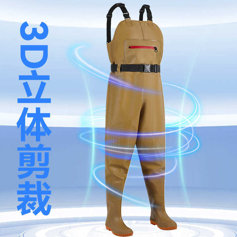 下水裤水鞋连体全身水库半身皮裤男皮叉抓捕鱼防水衣雨裤雨鞋一体,户外/登山/野营/旅行用品,钓鱼服,淘宝优惠券,粉丝福利购,淘宝优惠卷