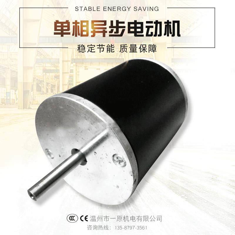铝壳出口微型单相两极异步电动机无风叶泡茶机小水泵25w微型电机