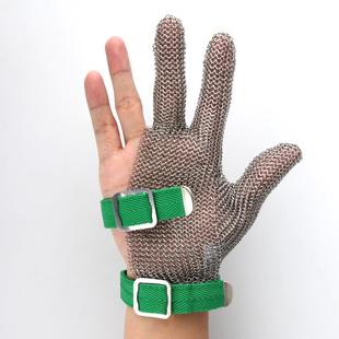 新款 防割手套指防护分生蚝割切菜防切神五器不锈钢钢丝防扎伤割手