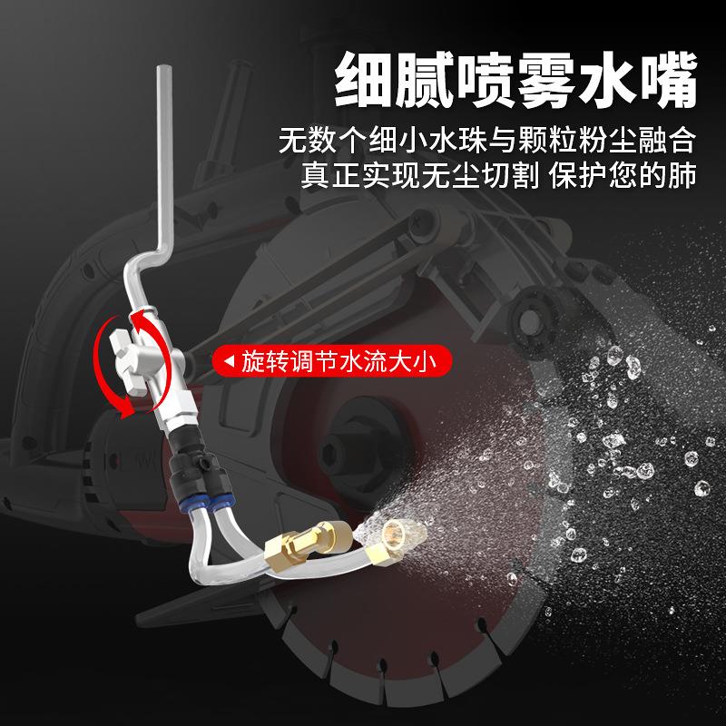 156单片石土材切割大型切墙混凝墙FAI机壁机切割水电开槽机开门开