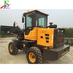 捷胜牌单缸双缸装 抓木机供应 载机隧道侧翻910铲车四轮座驾式