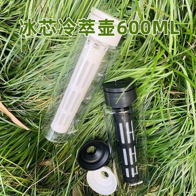 MHW-3BOMBER轰炸机冰芯冷萃壶冷泡瓶大容量夏季家用冷泡茶600ML