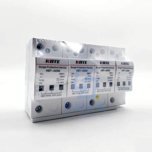 科比特KBT电源系列防雷器KBT-AD80/80/4P浪涌保护器SPD，可议价