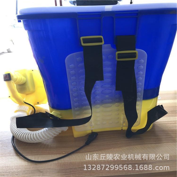 多用途背负式电动抛洒器 蓄电池智能撒播机 物业绿化草种播种机