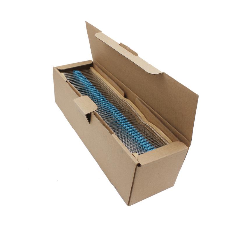 原装金属膜电阻1/2W 精度1% 阻值:120K-910K欧 0.5W铜脚/铁脚