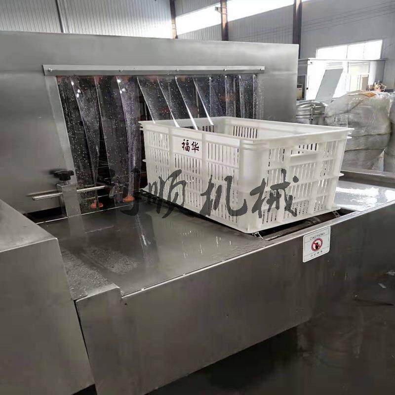 商用洗筐机 蔬菜篮子洗框烘干托盘清洗机 塑料膜具洗周转筐机