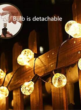 东莞饰厂G40铜QMG40线灯串2灯I家P44欧规5LED室内外装串E12黑5色