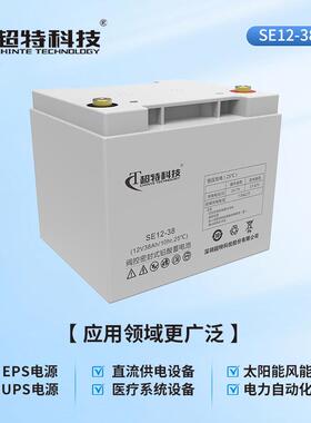 超特科技SE12-65 铅酸蓄电池 额定电压12V容量65Ah