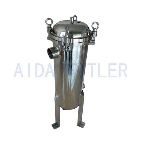 不锈钢平盖袋式过滤器 工业精密滤器袋式过滤器 龟背袋式过滤器