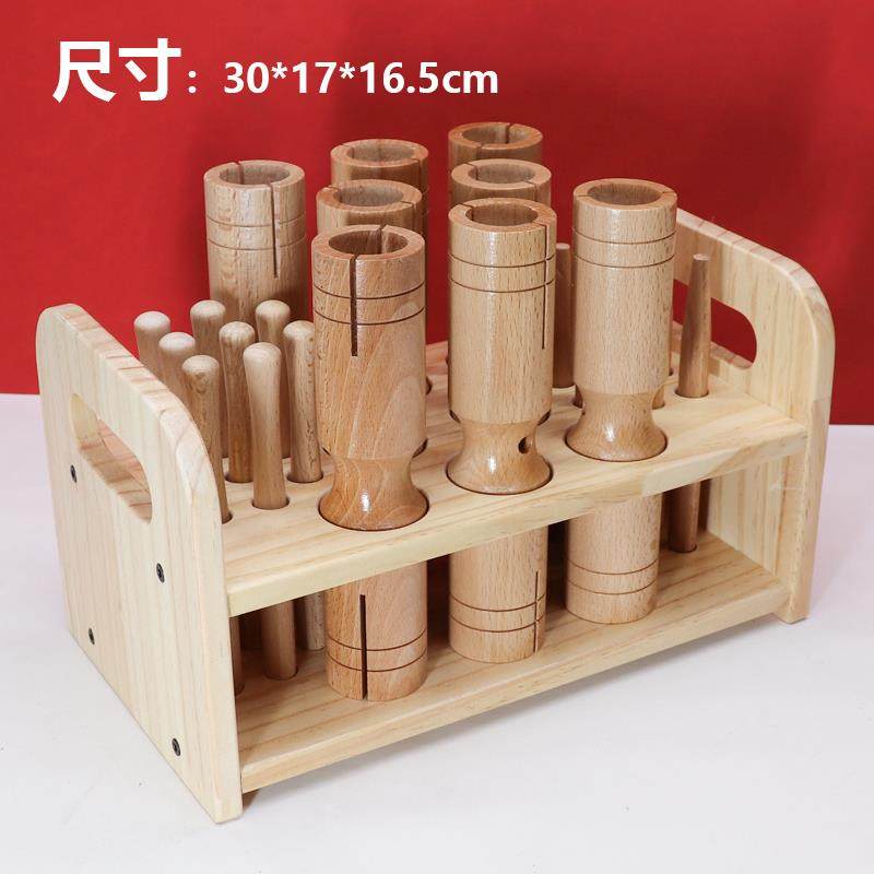 正品奥尔夫打设击乐器收纳木盒幼儿园音套乐教室备铃鼓铃碰沙锤乐
