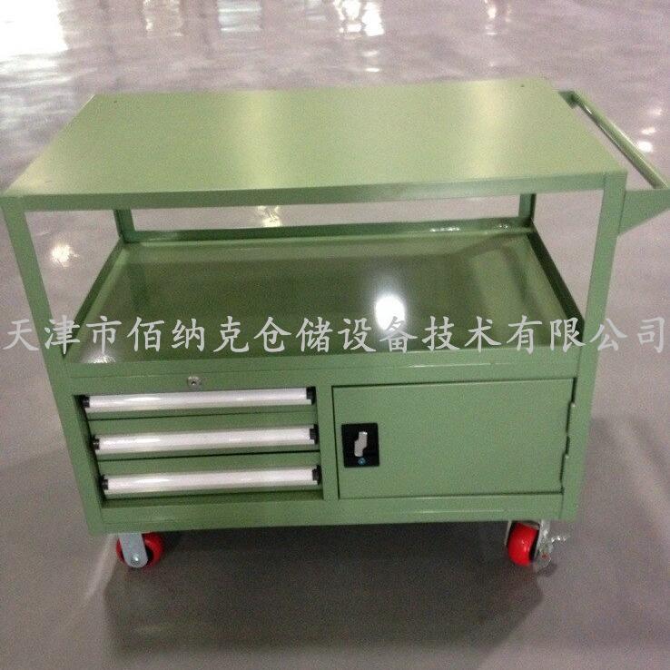 天津移动工具柜厂家 带刹车带把手 设计图纸 按需生产