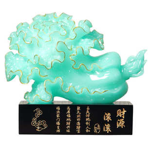 厂家直供玉白菜摆件招财百财摆件客厅书房家居开业店铺礼品工艺品