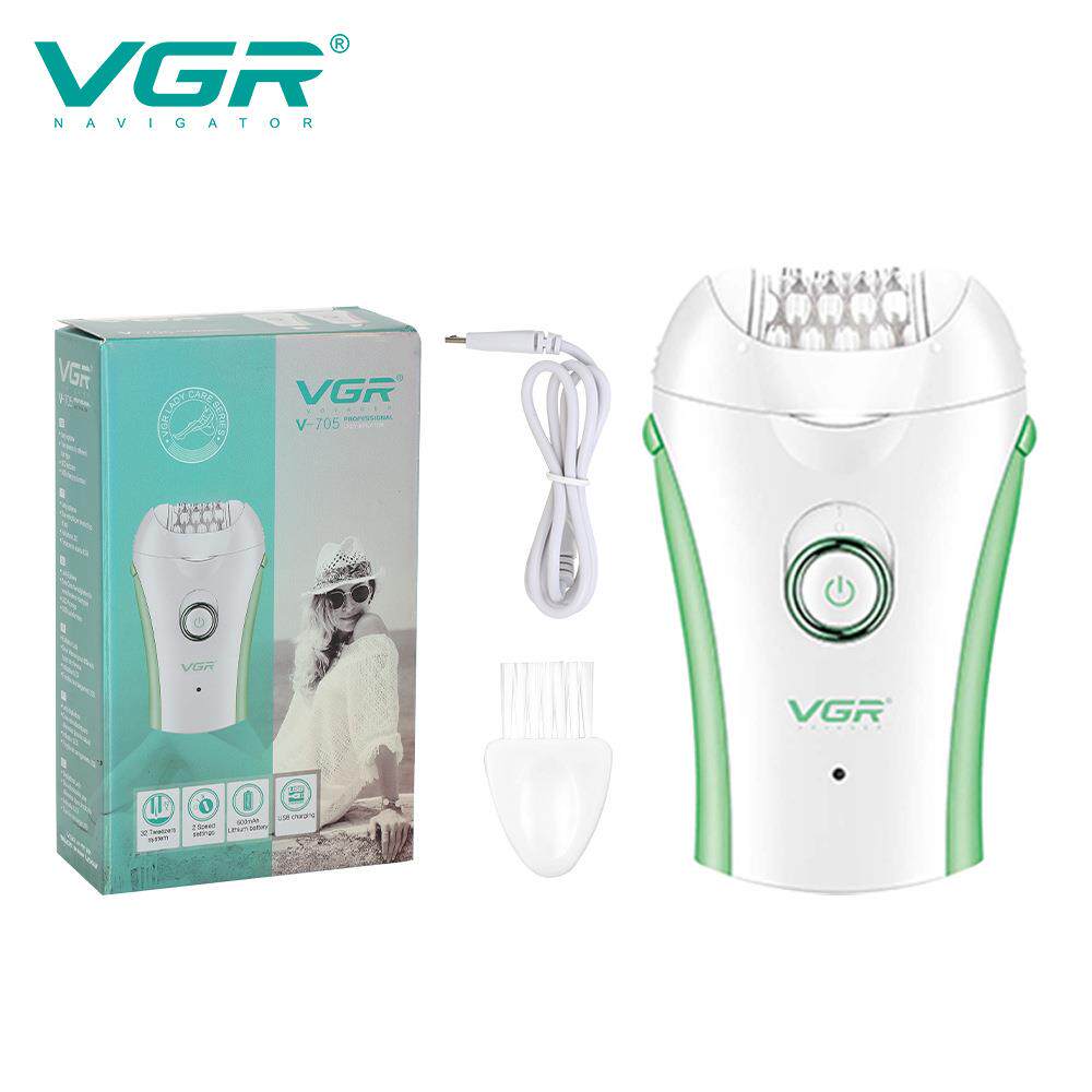 VGR705新款剃毛器电动充电式拔毛器便携式女士私密处刮毛器