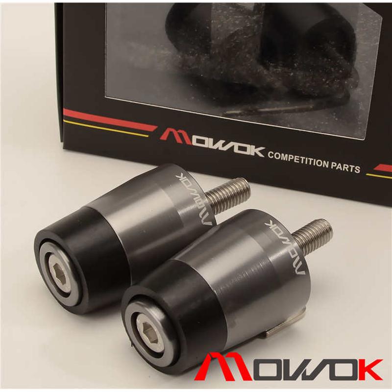 MOWOK  摩托车配件适用GSX250R GSX250 GW250改装手把堵头车把塞