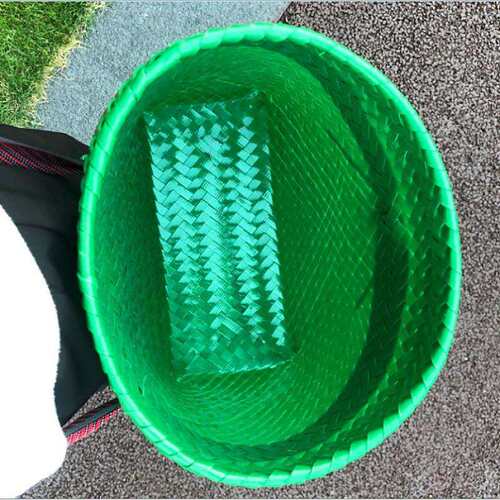 G2K手工编织篮子采茶专用篓杨梅筐枇杷篮蘑菇娄手