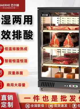巴尔赫干拭熟成柜商用湿式牛肉牛排酸柜深海鱼展示柜小型家用挂肉