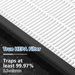 200S空气净化器活性炭过滤网200S HEPA滤芯 Vital 适配LEVOIT